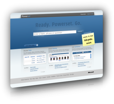 Powerset: Wikipedia vitaminada